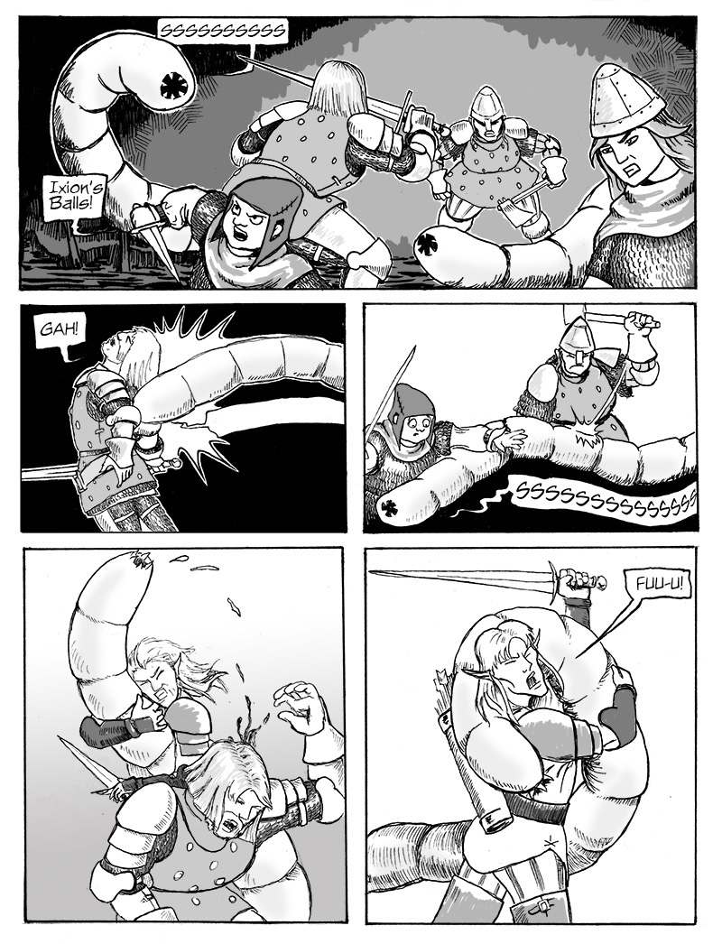 Page 120 – Worm Fight!