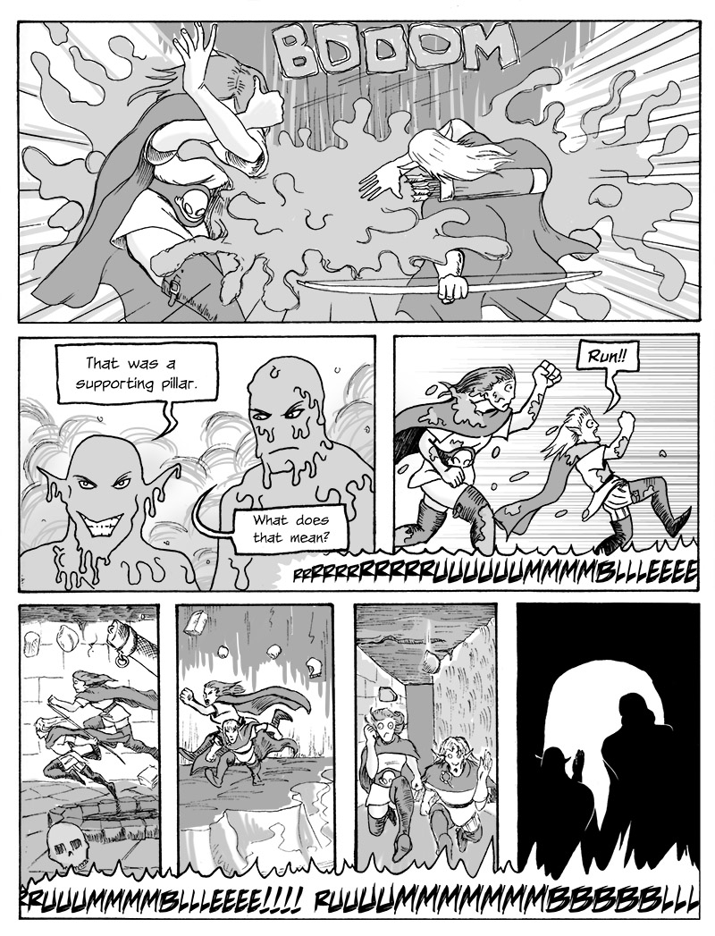 Page 138 – The Dungeon Collapses