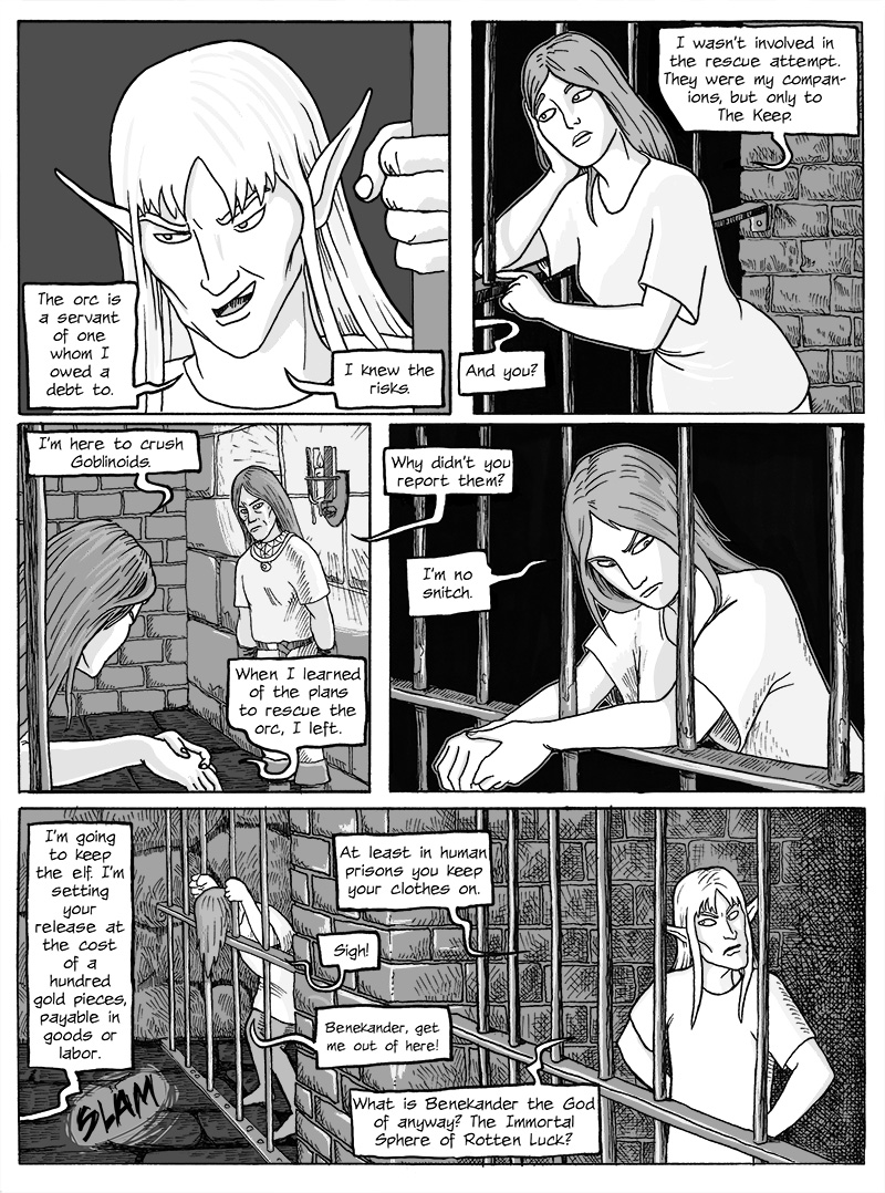 Page 213 – Discussion in the Dungeon