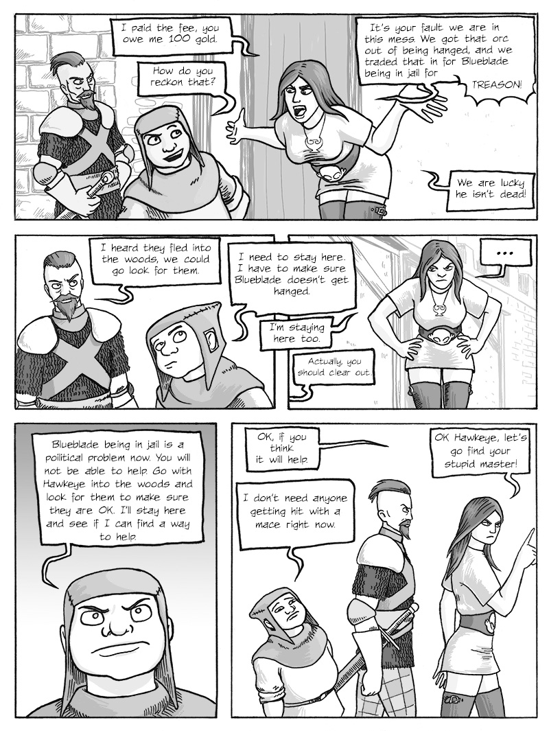Page 215 – The Folks still in the Keep discuss plans