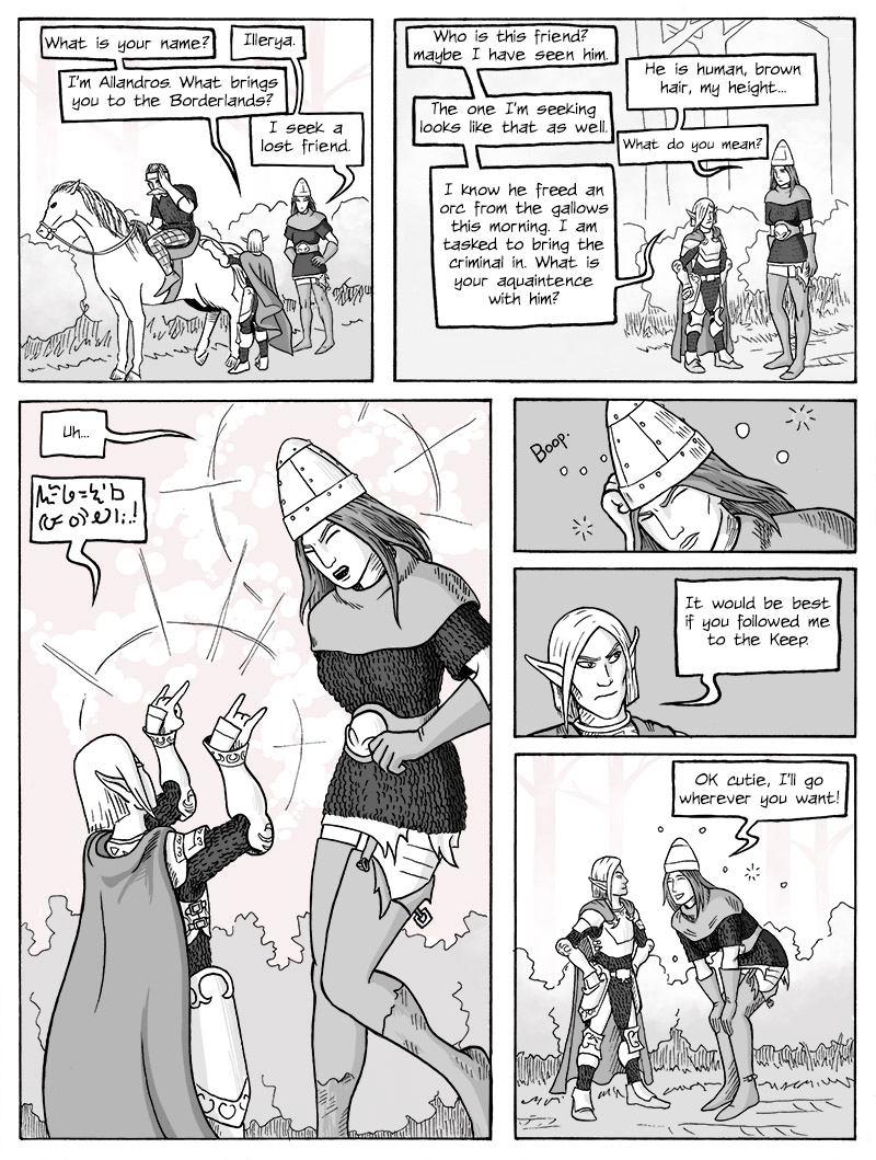 Page 237 – Illerya fails her Saving Throw