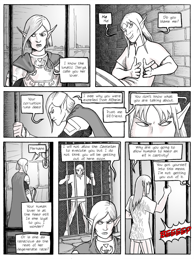 Page 255 – This Elvish Conversation is not going very well.