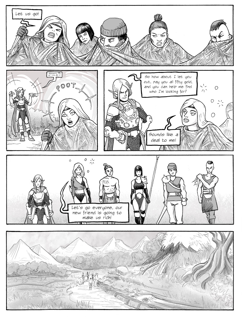 Page 269 – Alleandros makes some new friends.