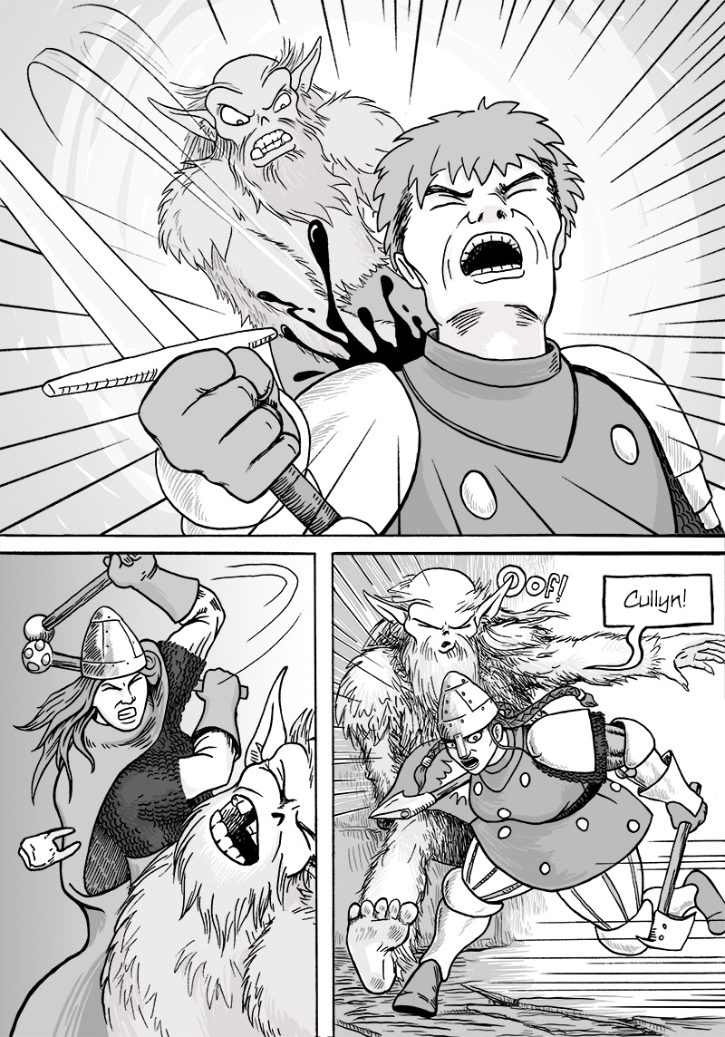 Page 304 – The Bugbears gain an advantage!