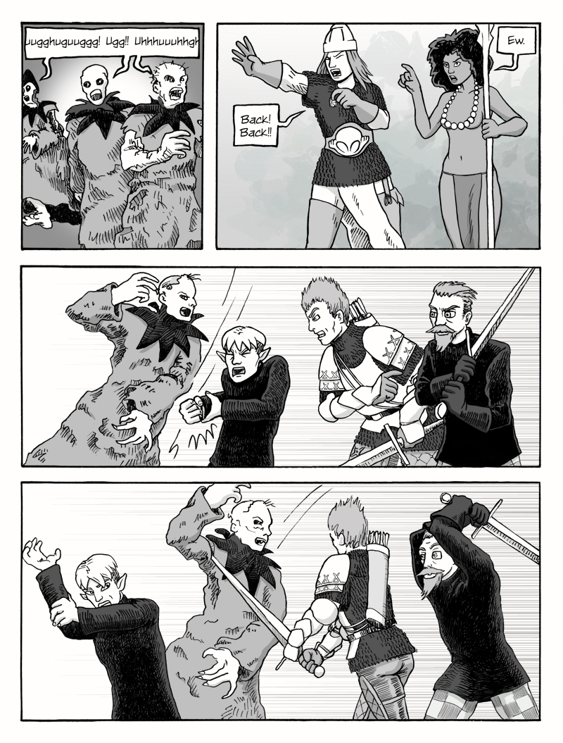 Page 420 – The Party Fights More Zombies!