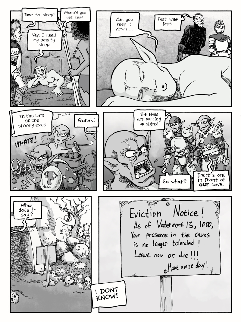 Page 444 – Orcs can’t read.