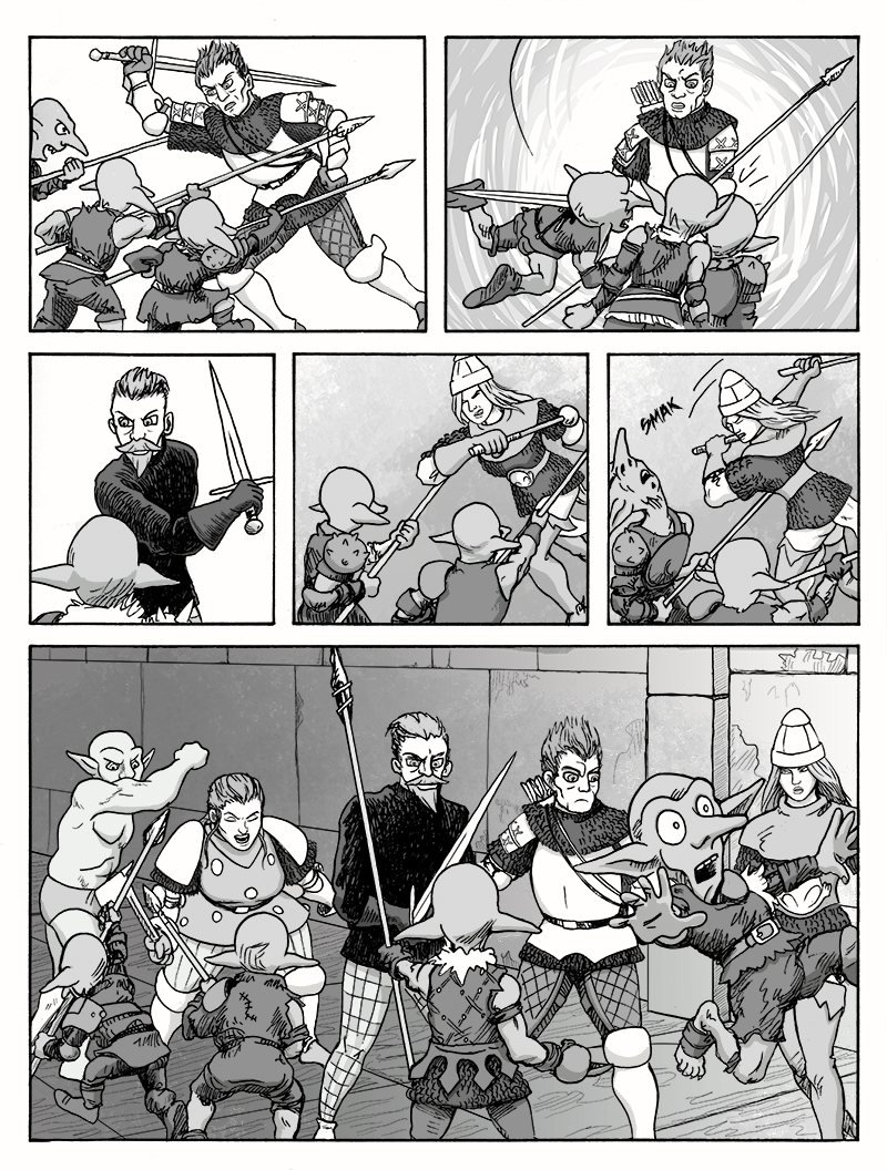 Page 450 – Fighting Goblins